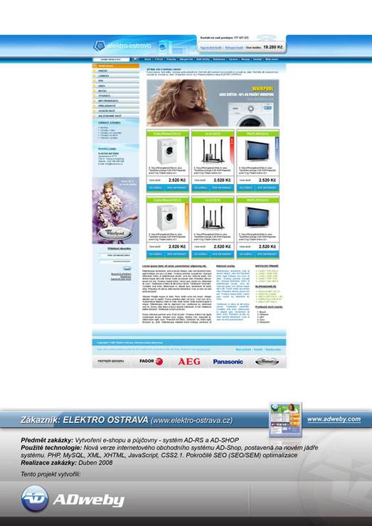 Reference ELEKTRO OSTRAVA - fa BUČÁNEK